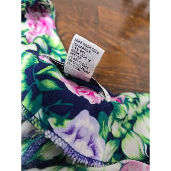 Vintage Bloomcore Botanical Floral Spring Dress - Picture 5 of 12